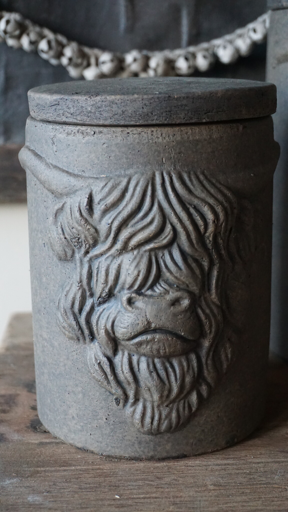 Brynxz Pot Met Deksel Schotse Hooglander M | H19 x D15