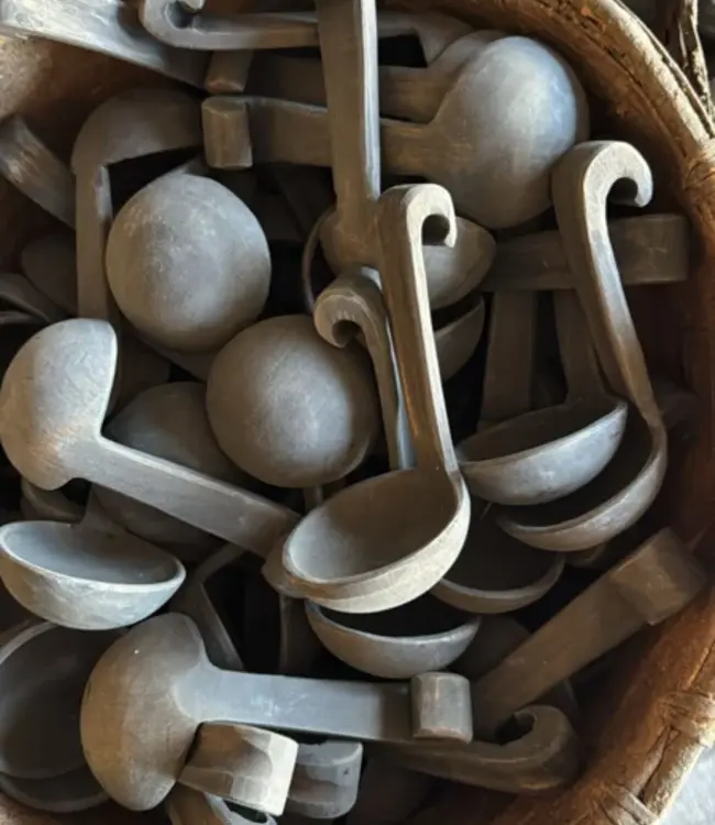 Aura Peeperkorn Houten Lepel | Cooking Spoon | 13 x 7 x 10 cm