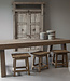 Be-Uniq Eettafel Oud Hout | BIG | H78 x B220 x D100 cm 