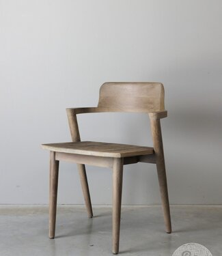 Be-Uniq Eetkamerstoel Rosa | Light Finish | Teakhout