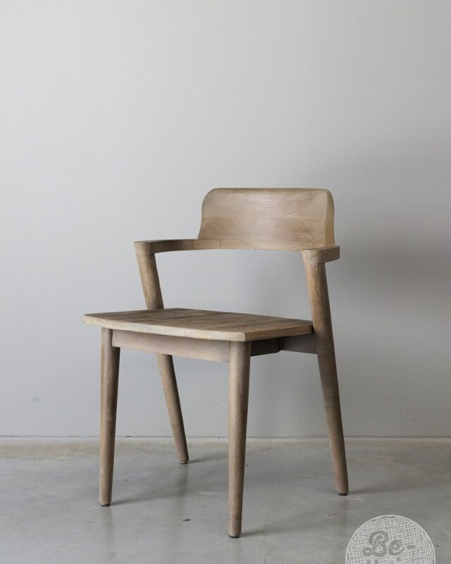 Be-Uniq Eetkamerstoel Rosa | Light Finish | Teakhout