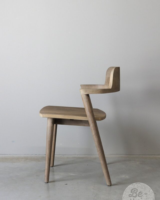 Be-Uniq Eetkamerstoel Rosa | Light Finish | Teakhout