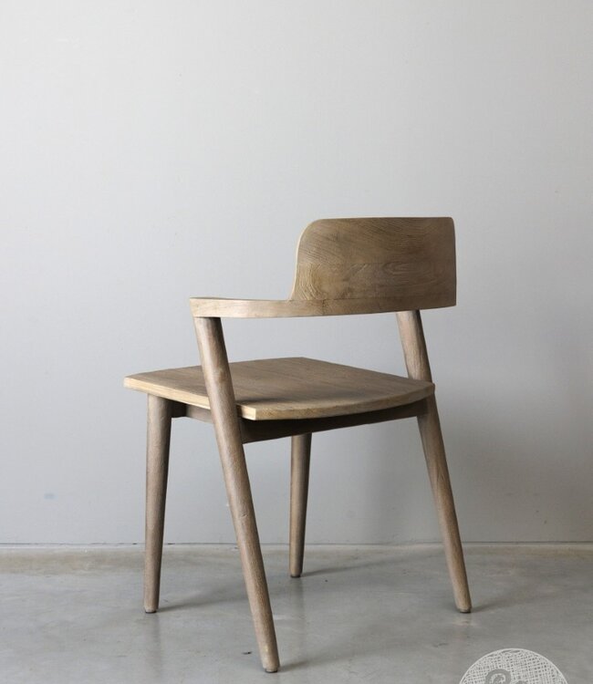 Be-Uniq Eetkamerstoel Rosa | Light Finish | Teakhout