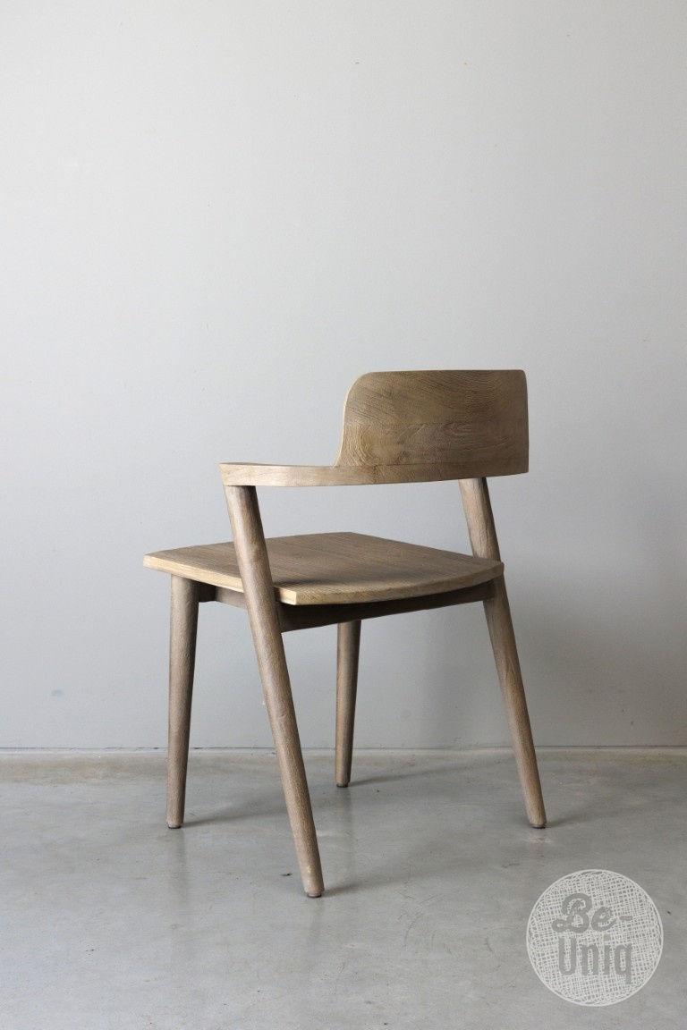 Be-Uniq Eetkamerstoel Rosa | Light Finish | Teakhout