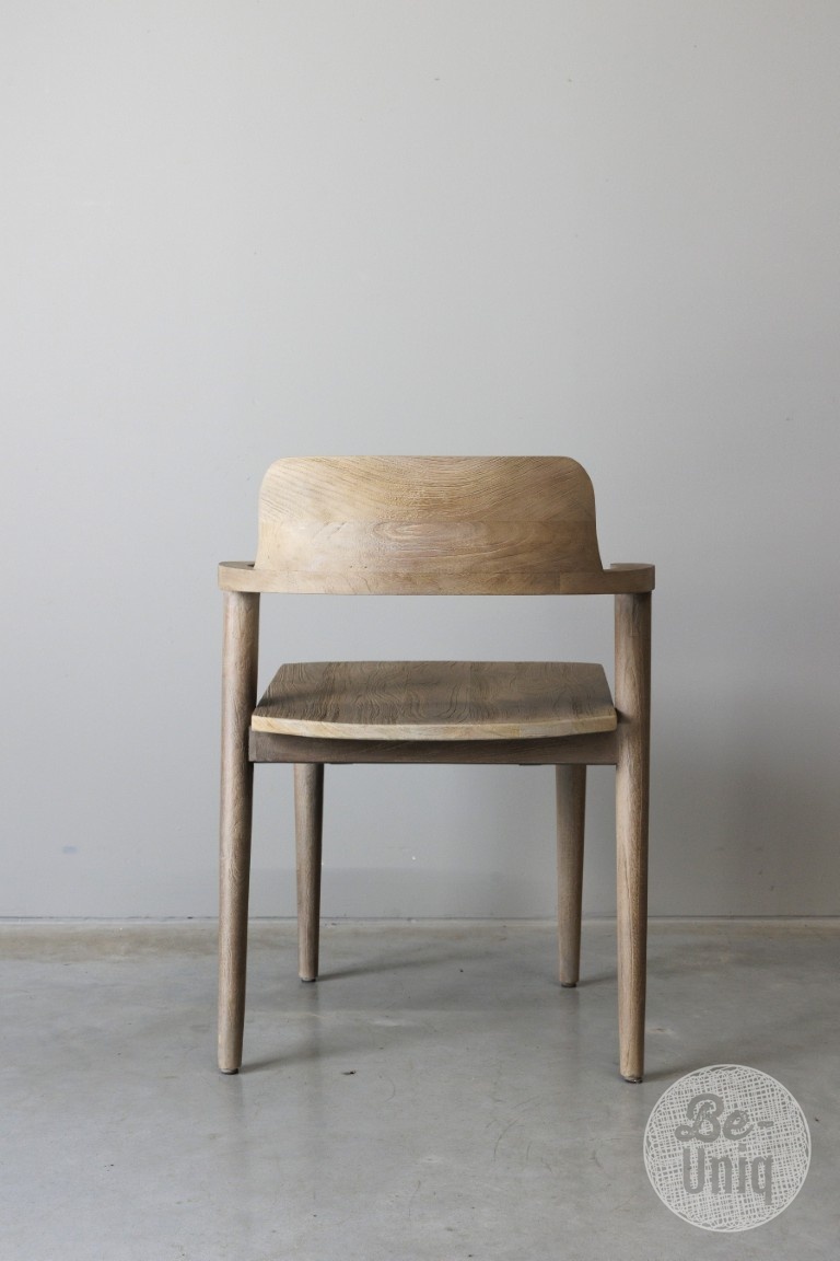 Be-Uniq Eetkamerstoel Rosa | Light Finish | Teakhout
