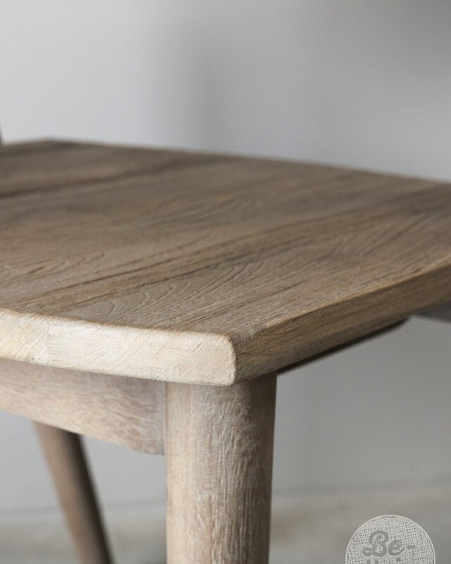 Be-Uniq Eetkamerstoel Rosa | Light Finish | Teakhout
