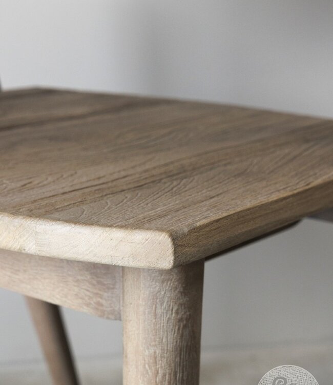 Be-Uniq Eetkamerstoel Rosa | Light Finish | Teakhout