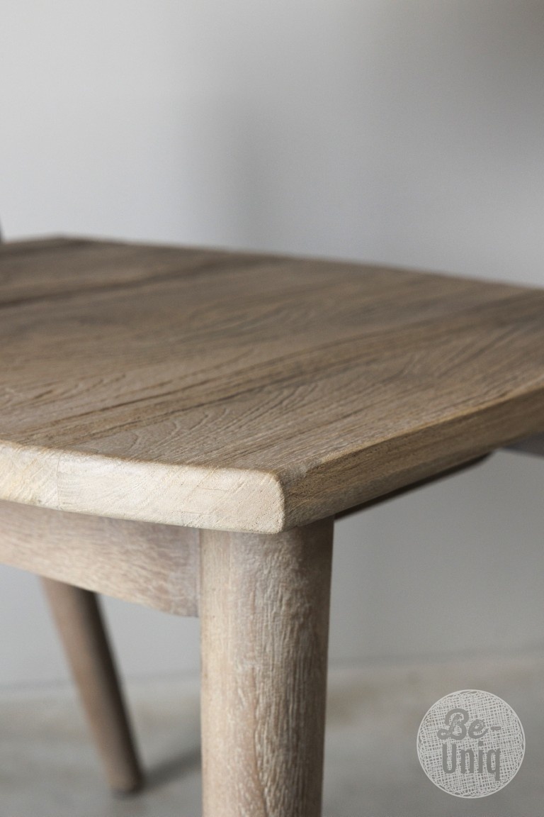 Be-Uniq Eetkamerstoel Rosa | Light Finish | Teakhout