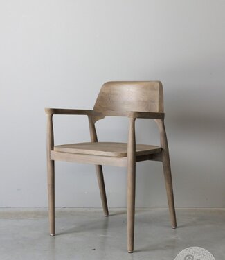 Be-Uniq Eetkamerstoel Lucca | Light Finish | Teak Hout