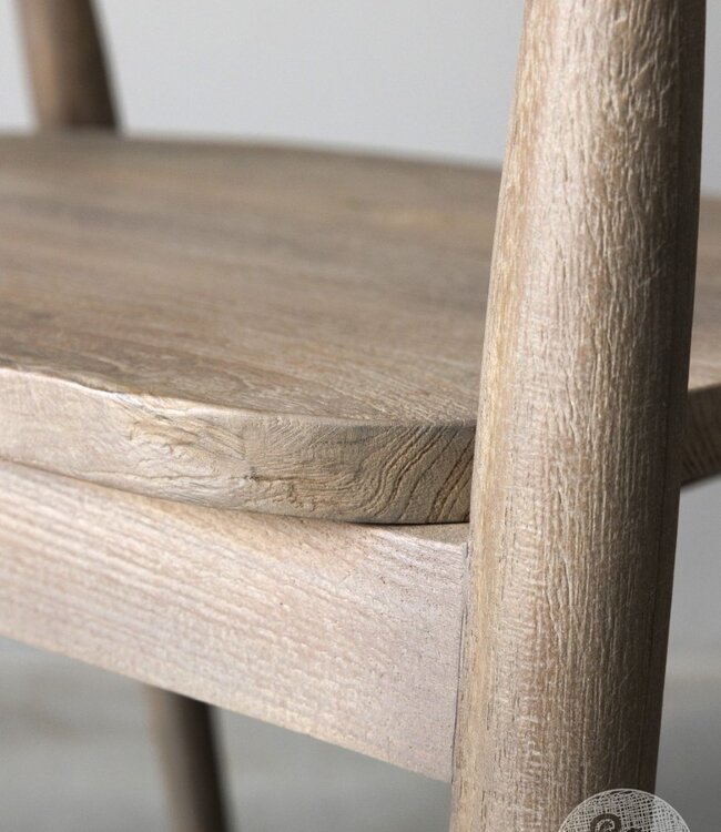 Be-Uniq Eetkamerstoel Lucca | Light Finish | Teak Hout