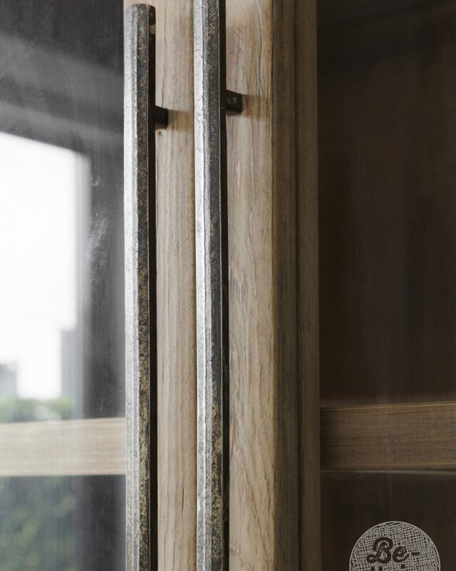 Be-Uniq Vitrinekast | Oud Hout | China