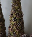 Rene Houtman Kerstboom Mos Met Dennenappels | H65 cm