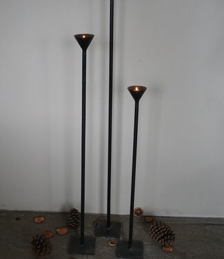 Be-Uniq Vloerkandelaar Fay | Set Van 3 | Metaal