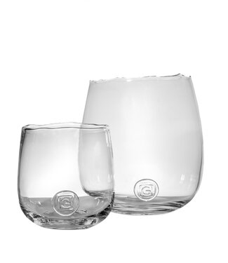 Gommaire Vaas Diana | Helder Glas | 2 Maten