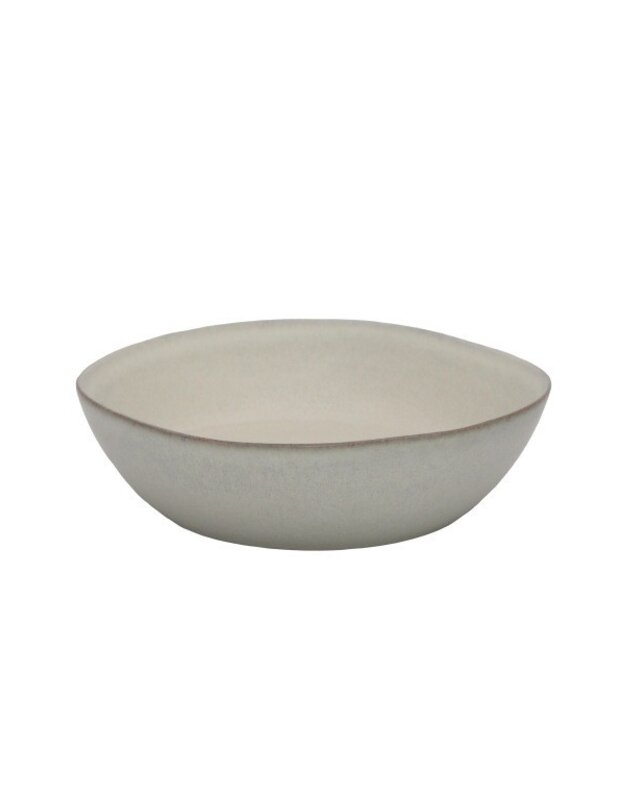 LEEFF Kom Luna L | Set Van 6 | Naturel | Keramiek | H6xL14xB7,4 cm