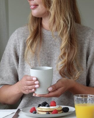 LEEFF Mok Luna L | Set Van 6 | Naturel | Keramiek