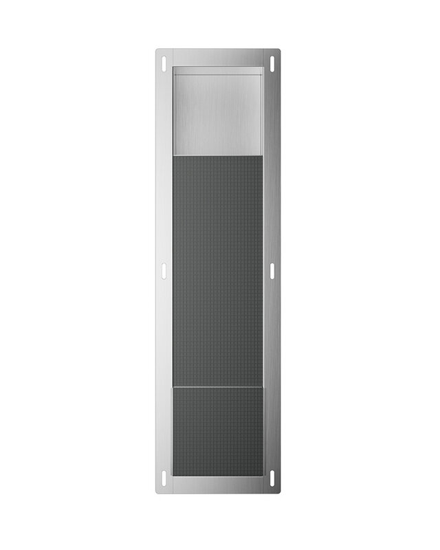 Wiesbaden Rocko Inbouwbox Toiletrolhouder | 74 cm