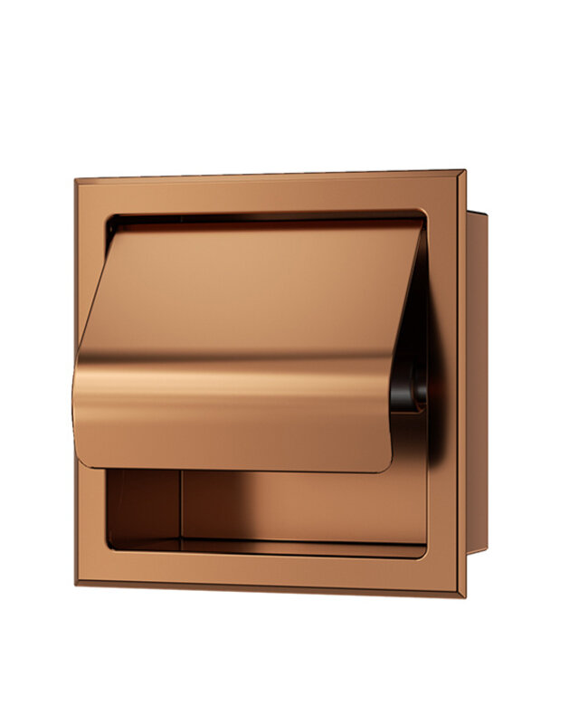 Wiesbaden Rocko Toiletrolhouder Met Klep | 6 Kleuren