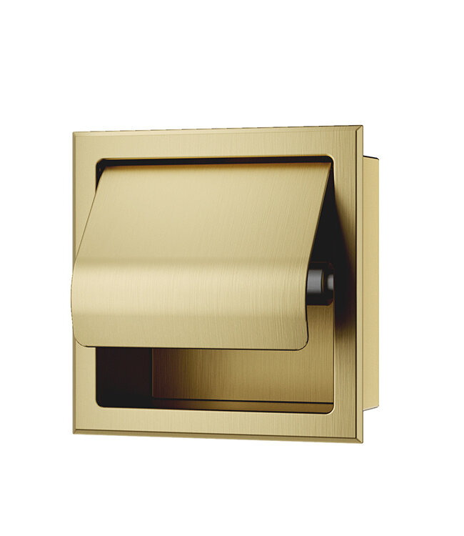 Wiesbaden Rocko Toiletrolhouder Met Klep | 6 Kleuren