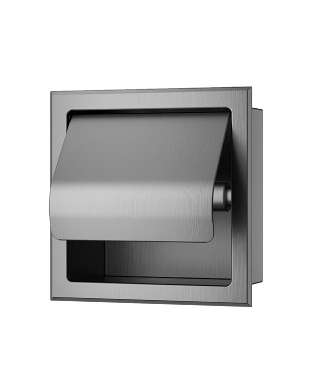 Wiesbaden Rocko Toiletrolhouder Met Klep | 6 Kleuren