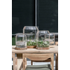 Low Round Bowl Medium - Teak - Naturel Grijs