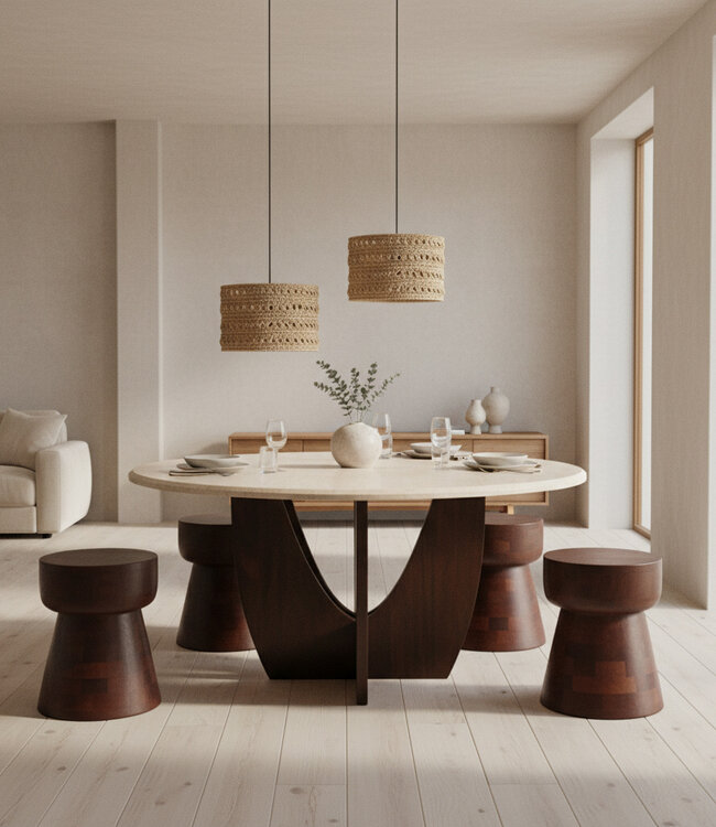 Raw Materials Amsterdam Hanglamp | Herba | Zeegras | H20 x D30 cm