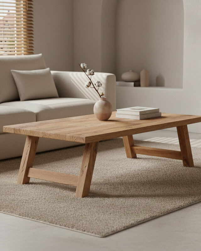 Raw Materials Amsterdam Salontafel | Farmwood | H38 x B65 x L140 cm