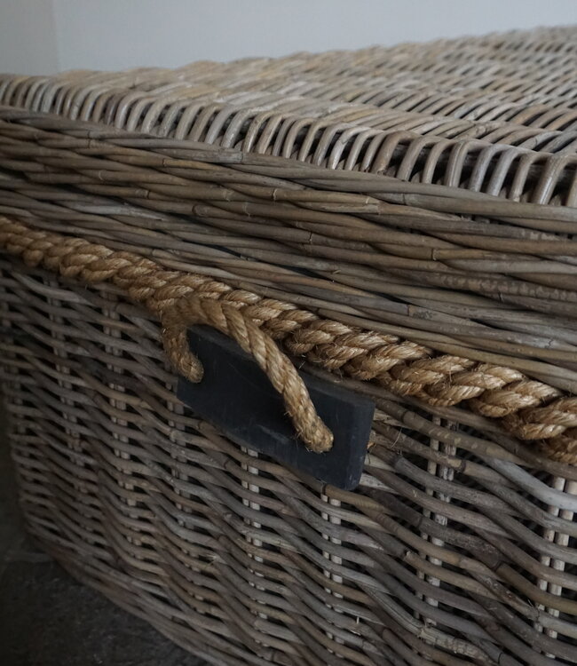 Rene Houtman Salontafel XL | Rotan | H45 x B125 x D75 cm