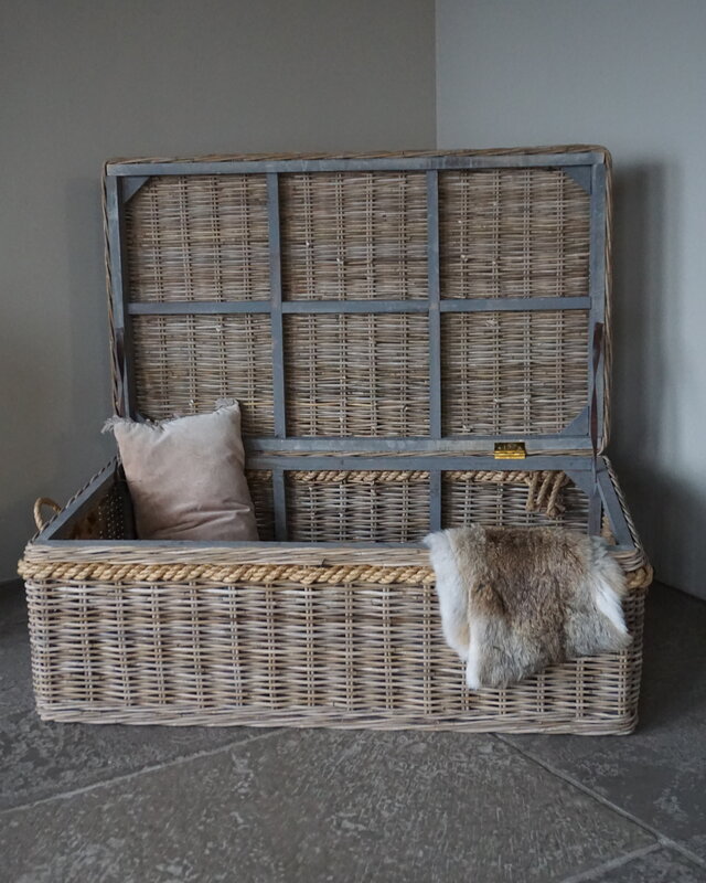 Rene Houtman Salontafel XL | Rotan | H45 x B125 x D75 cm