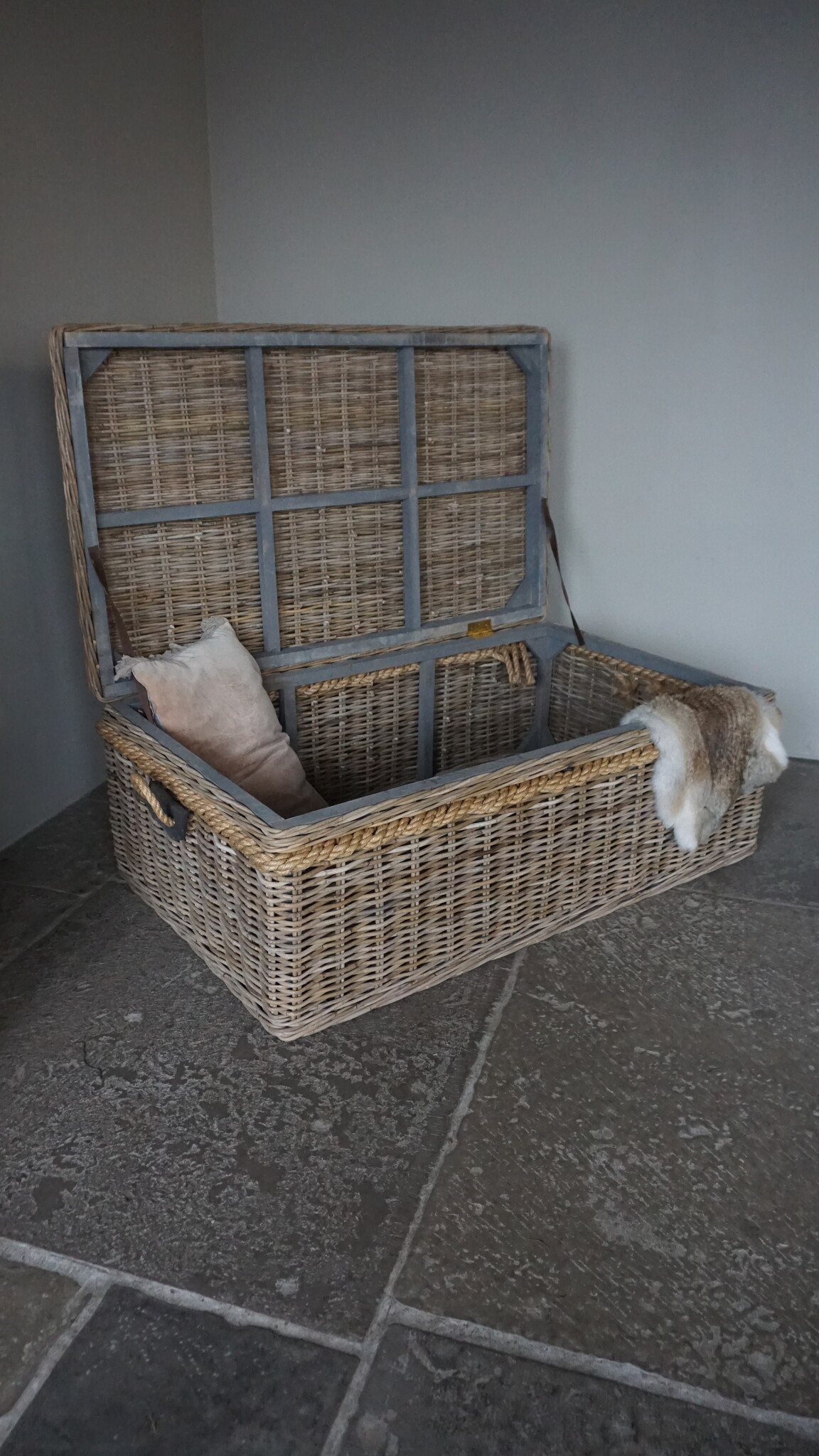 Rene Houtman Salontafel XL | Rotan | H45 x B125 x D75 cm
