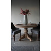 Eetkamertafel | Rond | Bruin | H79 x D120 cm