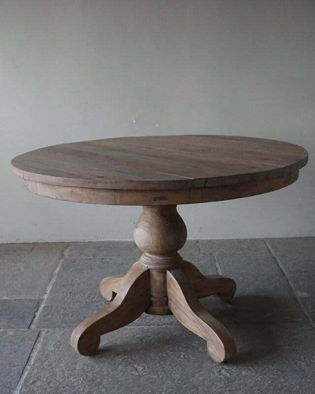 Rene Houtman Eetkamertafel | Rond | Bruin | H79 x D120 cm