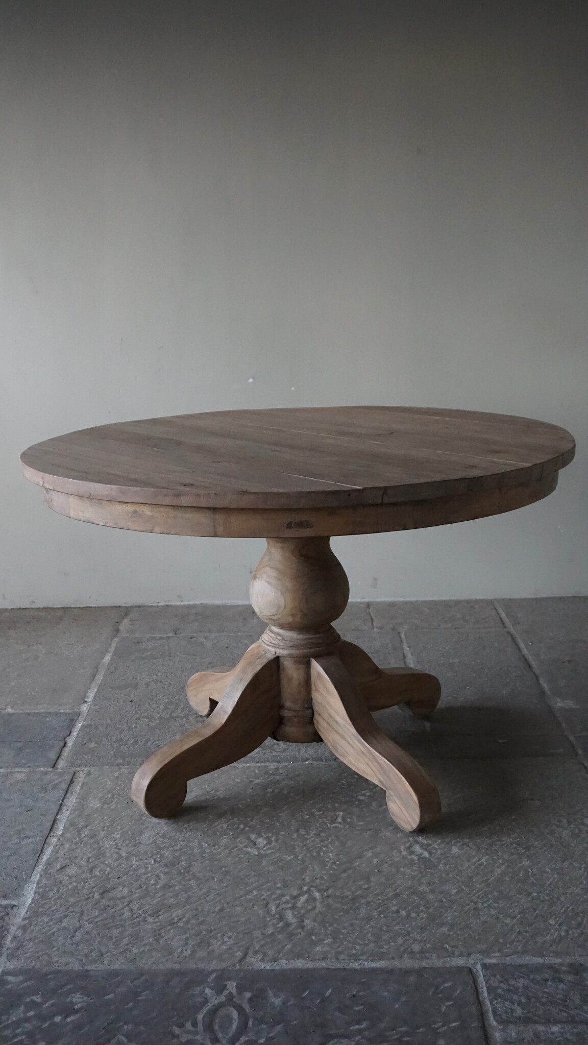 Rene Houtman Eetkamertafel | Rond | Bruin | H79 x D120 cm