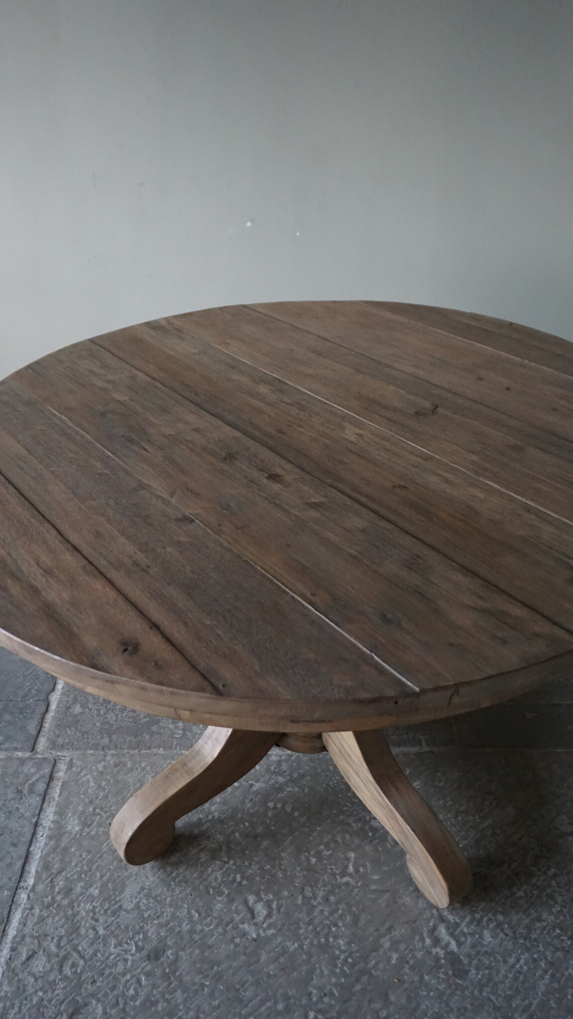 Rene Houtman Eetkamertafel | Rond | Bruin | H79 x D120 cm