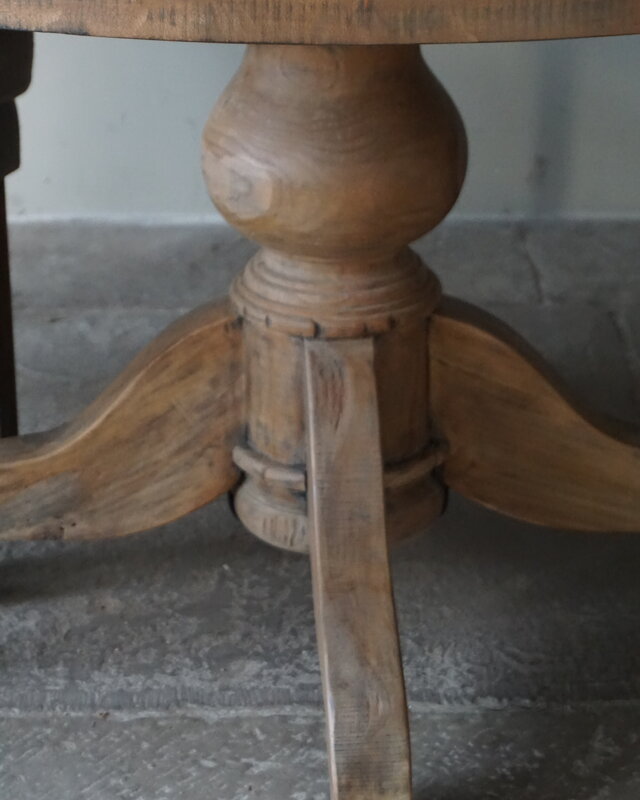 Rene Houtman Eetkamertafel | Rond | Bruin | H79 x D130 cm