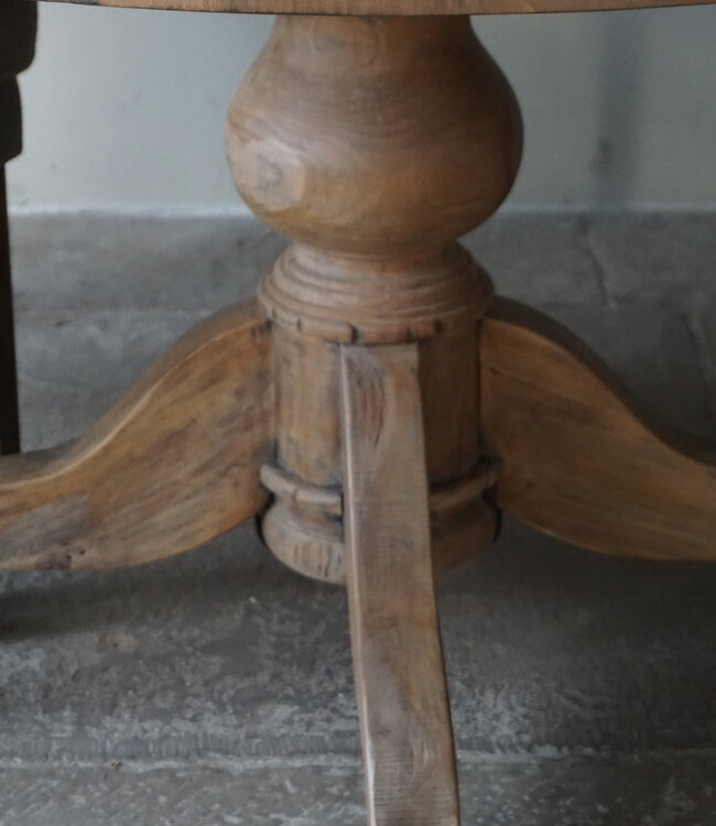 Rene Houtman Eetkamertafel | Rond | Bruin | H79 x D130 cm