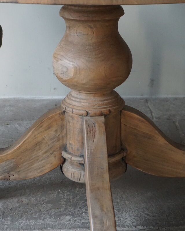 Rene Houtman Eetkamertafel | Rond | Bruin | H79 x D130 cm