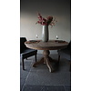 Ronde Eetkamertafel | Bruin | H79 x D130 cm