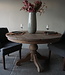 Rene Houtman Ronde Eetkamertafel | Bruin | H79 x D130 cm