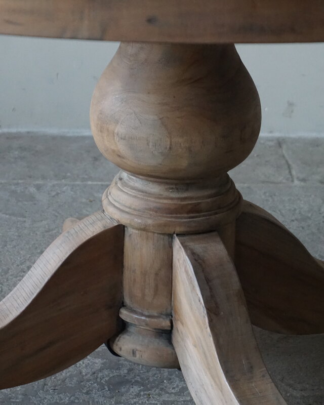Rene Houtman Ronde Eetkamertafel | Bruin | H79 x D130 cm