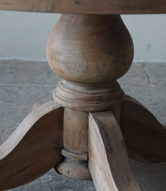 Rene Houtman Ronde Eetkamertafel | Bruin | H79 x D130 cm