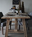 Rene Houtman Oud Eikenhouten Kloostertafel | H79xB220xD100