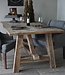 Rene Houtman Oud Eikenhouten Kloostertafel | H79xB220xD100