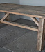 Rene Houtman Oud Eikenhouten Kloostertafel | H79xB220xD100