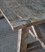 Rene Houtman Oud Eikenhouten Kloostertafel | H79xB220xD100