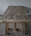 Rene Houtman Oud Eikenhouten Kloostertafel | H79xB220xD100