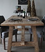 Rene Houtman Kloostertafel Oud Eikenhout | H79xB220xD100