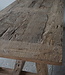 Rene Houtman Kloostertafel Oud Eikenhout | H79xB220xD100