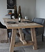 Rene Houtman Oud Eikenhouten Kloostertafel | H79xB250xD100