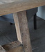 Rene Houtman Oud Eikenhouten Kloostertafel | H79xB250xD100